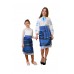 Traditional Woven Plakhta+Underskirt+Krayka Mother and Daughter set 2